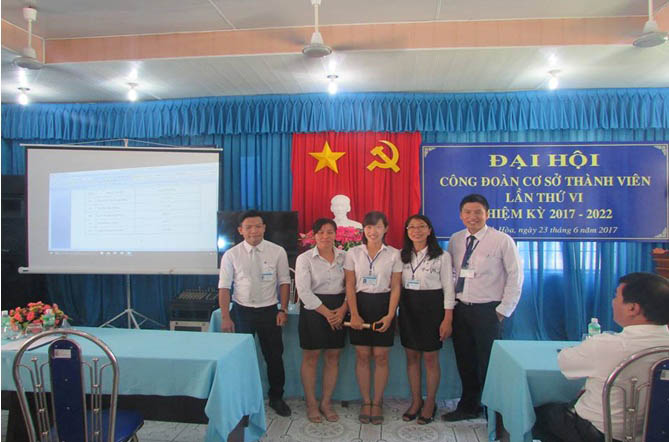 Trung tâm Bảo trợ xã hội Khánh Hòa tổ chức đại hội Công đoàn cơ sở thành viên nhiệm kỳ 2017 - 2022