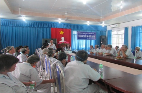 Tư vấn và chăm sóc sức khỏe cho Người cao tuổi  tại Trung tâm Bảo trợ xã hội Khánh hòa